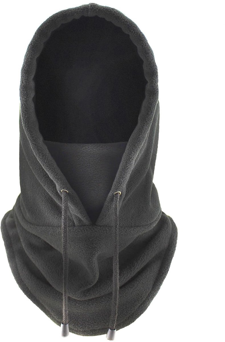 Dailygoods- Bivakmuts Thermisch - Multifunctionele Kap - Winddicht - Zweetabsorberend - Lichtgewicht - Duurzaam Fleece - Skimaske