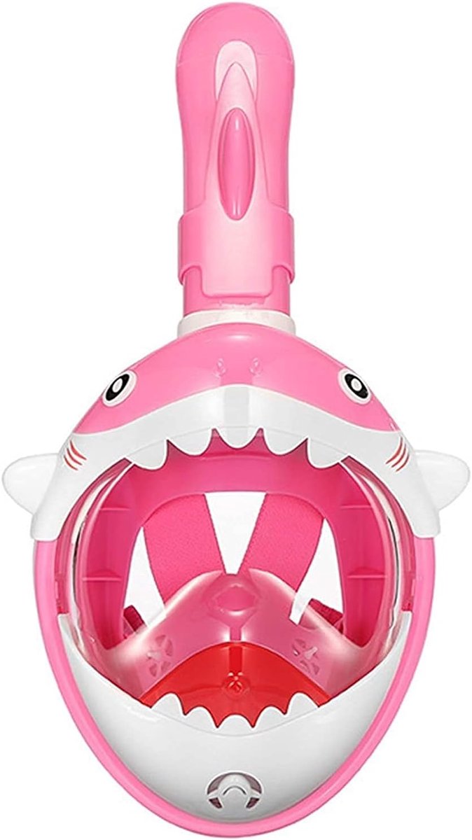 Duikmasker Kinder - Snorkelbril - Zwemmen en snorkelen - Volledig droog systeem - Unisex Volwassen - Roze