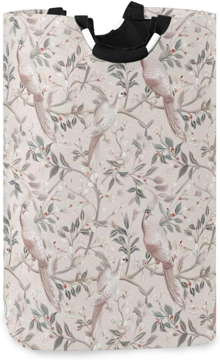 Wasmand Kledingmand Opbergen Wasgoed Waterdicht Oxford Doek 51 Liter Capaciteit Beige Phoenix