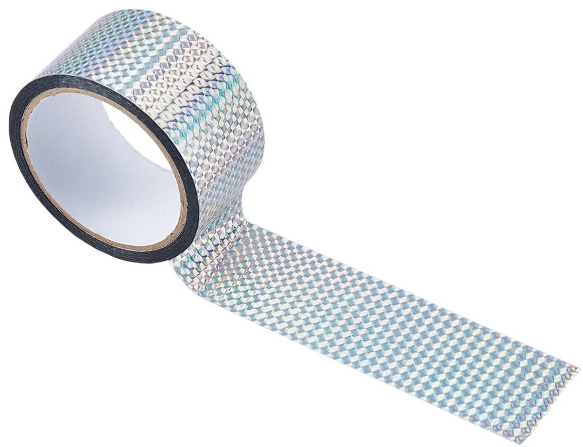Dailygoods- Plakband 50 m - Zelfklevend - Metallic - Decoratieve Tape - Waterbestendig - Slijtvast - Voor Doe-Het-Zelf Projecten - Decoratietape