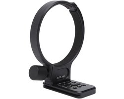 Dailygoods- Statiefbevestigingsring voor Samyang AF 35-150 mm Lens - Aluminium - Snelontgrendelingsplaat 70 mm - 1/4/3/8 Inch Schroefgaten - Slijtvast - Bescherming tegen Krassen - Lensmount