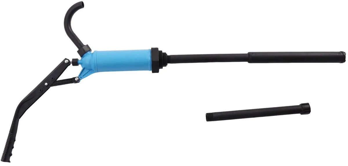 Cellista Hendelpomp voor Vaten 5-55 Gallon - Handmatige Vatpomp - Brandstofpomp - Oliepomp - Dieselpomp - Waterpomp - RVS Transferpomp - 16-18 L/min