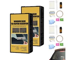 Achterruit Ontdooier Reparatieset - Verwarmde Ruit Reparatie - Auto Ruit Repareren - Speciaal Geleidend Materiaal - 2 Sets - Meerkleurig