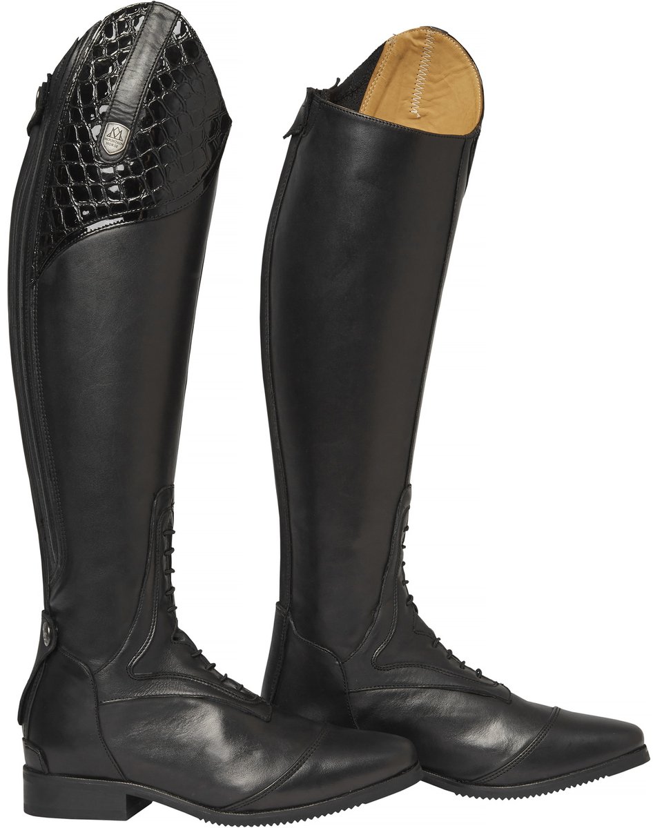 Mountain Horse Sovereign LUX rijlaarzen zwart - maat 39 Regular/Wide