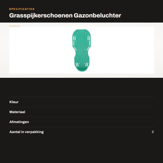 Gazon beluchterschoenen - Spijkerschoenen gazon grasmaaier - Gazon beluchten verbeteren - Verstelbare gespen riemen van Merkloos	 — afbeelding 2