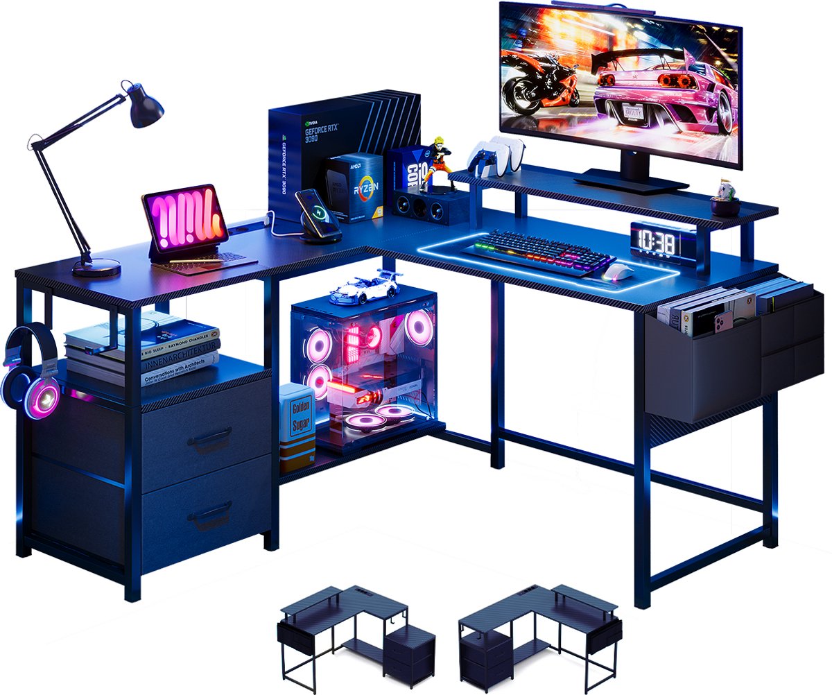 Mihtrov Mihtrov L-Vormig Gaming Bureau