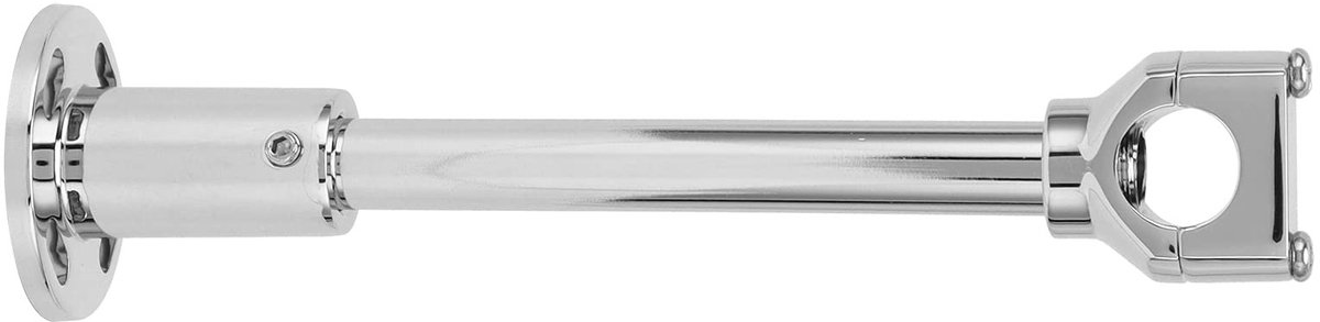 Dailygoods- Doucheverlengstang Roestvrij Staal - Doucheverlengingsarm - Douchearmatuur - Verchroomd - Sterk/Duurzaam - Verbeterde Douchehoek - Douchearm