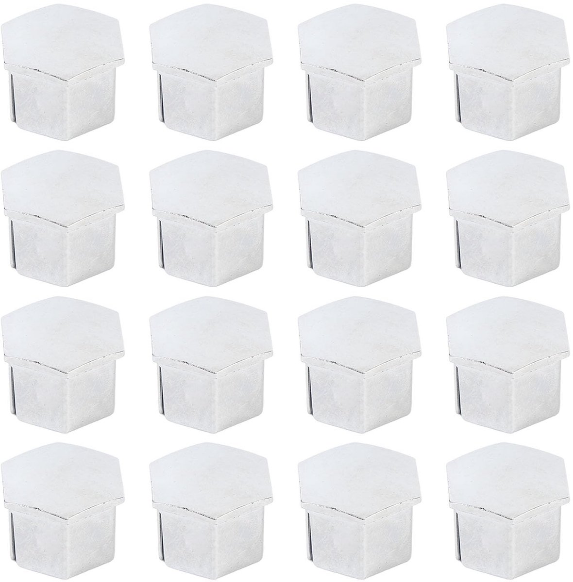 Dailygoods- Wielmoer Cap 16 Stuks - 19mm - Duurzaam Kunststof - Eenvoudige Installatie - Compatibel met C4/C5/DS3/DS4/DS5 - Onderdeelnummers 540812/9644577080 - Wielmoerafdekking