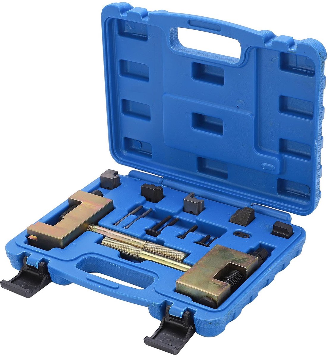 Dailygoods- Distributieketting Klinkgereedschapset - Industrieel Kwaliteit - Precisiebewerking - Draagbare Gereedschapstas - Koolstofstaal - 4 Mm Kettingbout - Gereedschapset