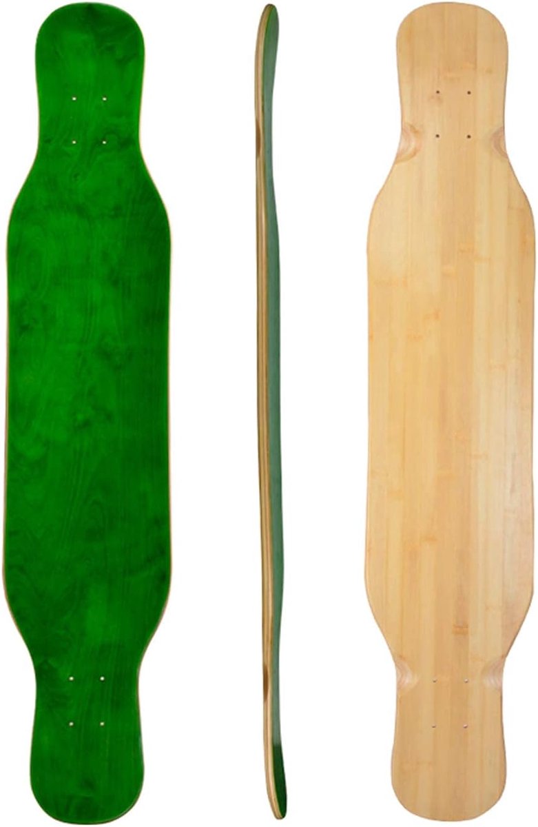 Compleet Longboard - Skateboard Dek - Buiten Cruisen - Stevig Ontwerp - 46x10 Inch - Kleurrijk