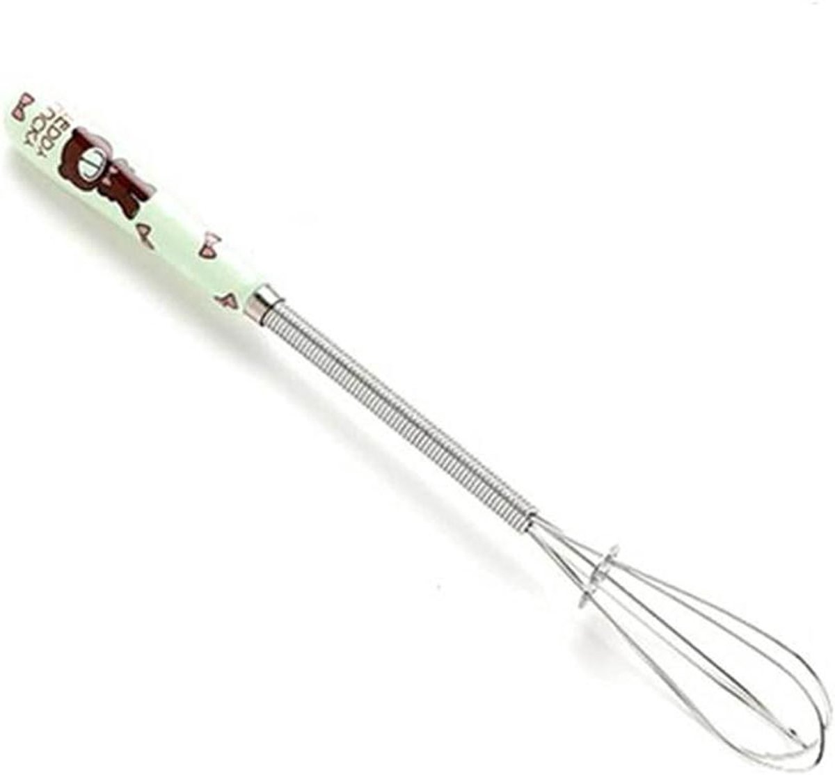 Garde Roestvrijstaal - Eierklopper Handmixer - Snel Maken van Beslag - Keramische Handgreep - 19 cm - Blauw