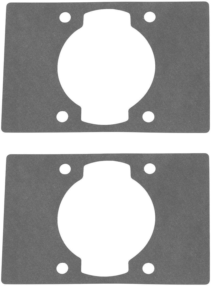 Dailygoods- Kettingzaag Pakking 2 Stuks - Vervangingsonderdeel 504119101 - Compatibel met Husqvarna - Hoge Temperatuur/oliebestendig - Betrouwbare Afdichting - Directe Vervangingsinstallatie - Motorpakking
