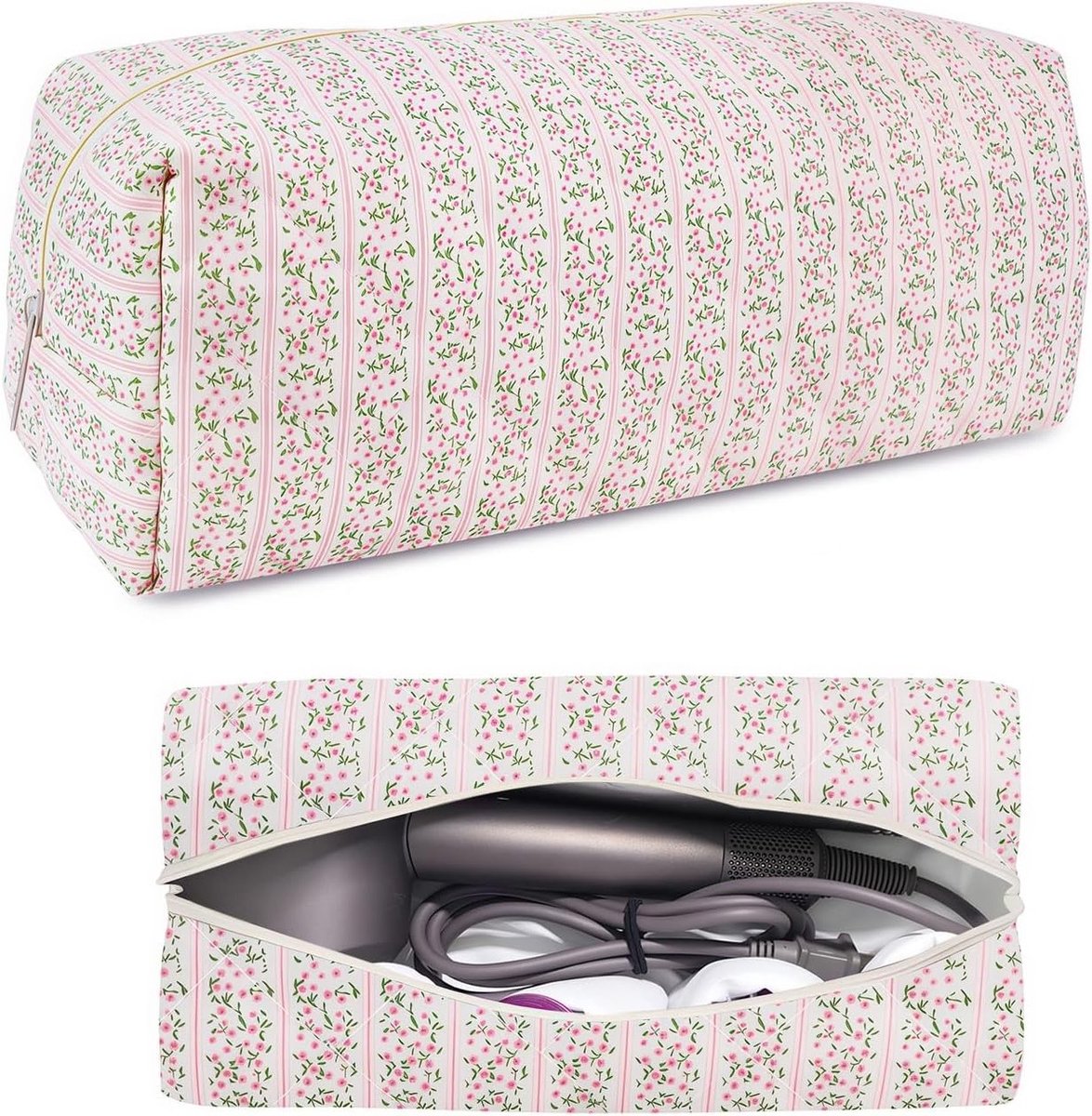 Reiszak voor Haartools en Accessoires, Gevoerde Tas voor Stylingtools en Haarstyling Apparaten