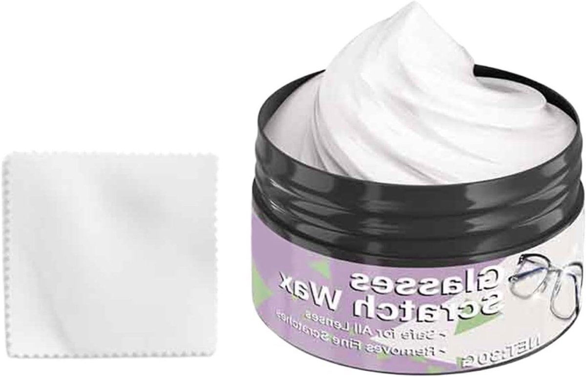 Krasverwijderaar Wax - Lens Reiniger - Glas Polijsten - Langdurige Bescherming - 30 gram - N.v.t.