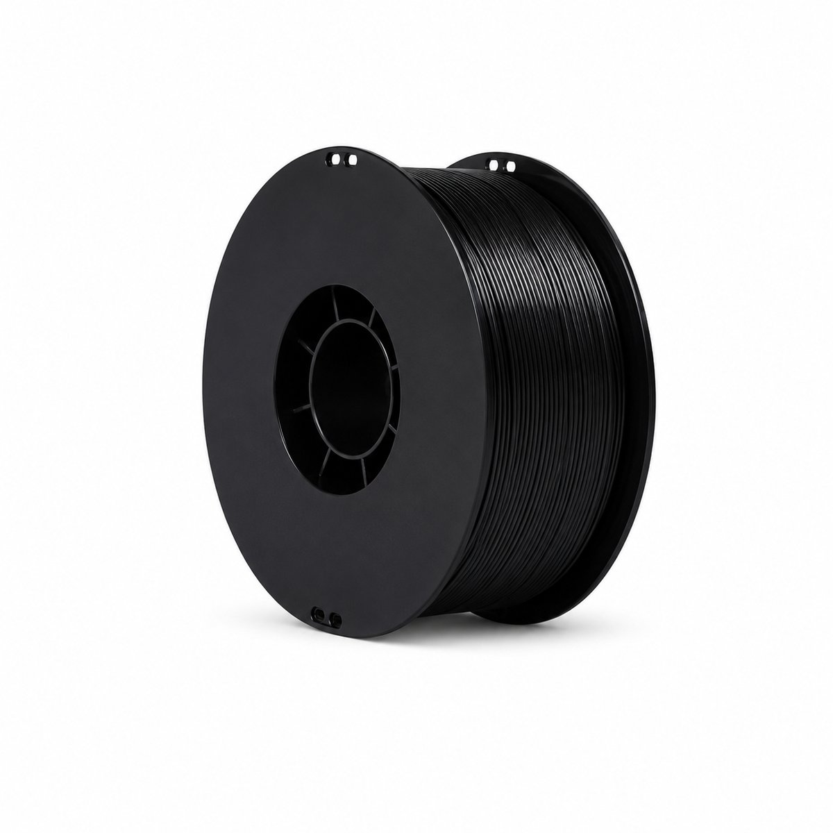 1KG ZWARTE FILAMENT PLA+ 3D Printer Filament 1.75mm 1kg – Hoogwaardig 3D Printing Filament Extra Sterk, Sterk en Flexibel, Anti-Warp, Glanzend, Kleur naar Keuze, Compatibel met FDM Printers, Print Zonder Problemen