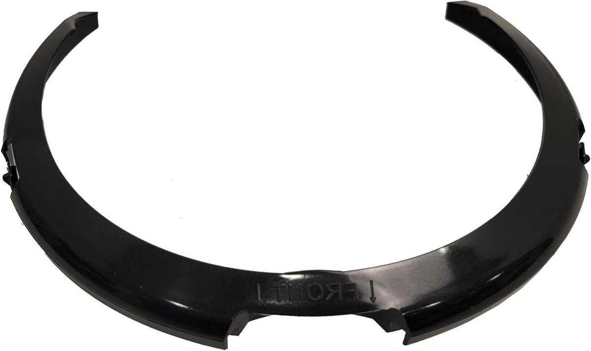 Anti-overloopring - Friteuse ring - Veilig frituren - Voorkomt olielekkage - 26 cm - Zwart