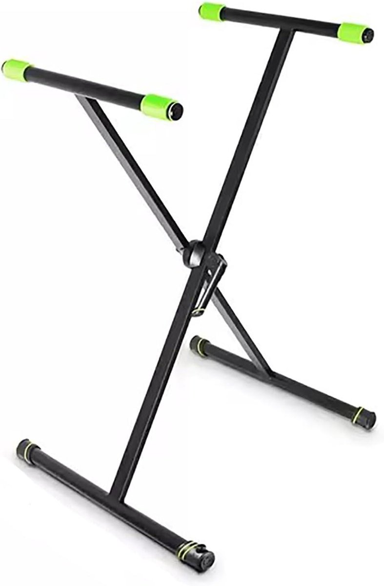 Keyboard Stand - X-Type Standaard - Muziek Maken - Universele Pasvorm - 61/88 Toetsen - Zwart