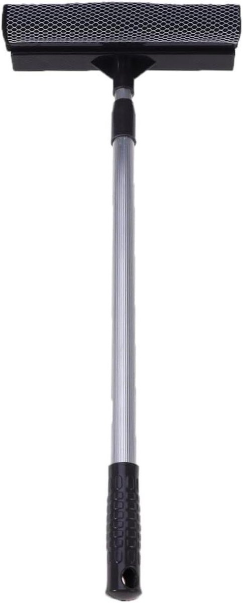 Telescopische Raamwisser - Verstelbare Glasreiniger - Ramen Schoonmaken - Microvezel Absorptie - 84 cm Lengte - Grijs