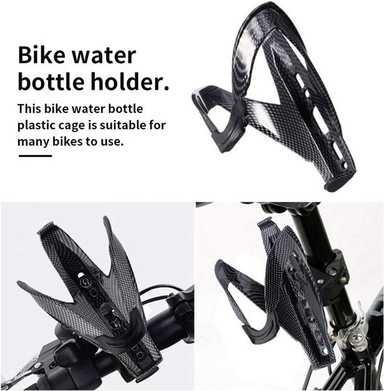 Fiets Flessenhouder - Bidonhouder Fiets - Hydratatie Onderweg - Verstelbare Grip - 144 x 85 mm - Cyaan — afbeelding 2