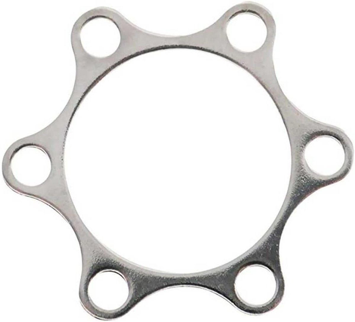 Schijfafstandhouder - Spacer - Fietsrem Onderhoud - Universele Pasvorm - 1mm - Zilver