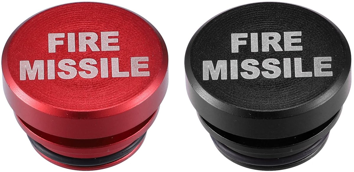 Cosensi - Dailygoods - Aansteker Plug Cover Universeel Voor Auto Rood Zwart (Set Van 2)