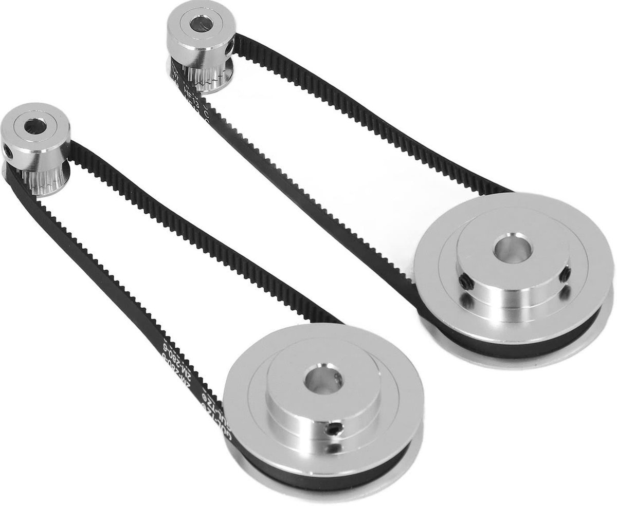 Dailygoods - Timing Katrol Set met Aluminium en Distributieriem