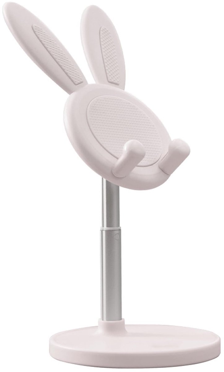 Dailygoods - Verstelbare Bunny Telefoonhouder voor Bureau