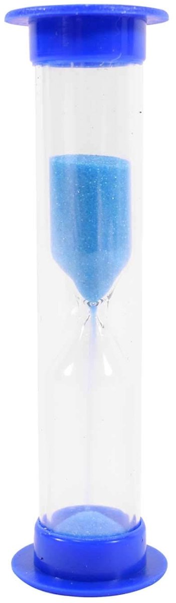 Dailygoods - Dailygoody - Zandloper 60 Seconden - Tandenpoetsen Timer - Kookwekker - Blauw - Makkelijk te Gebruiken Zandteller - Ideaal voor Kinderen - Perfect voo