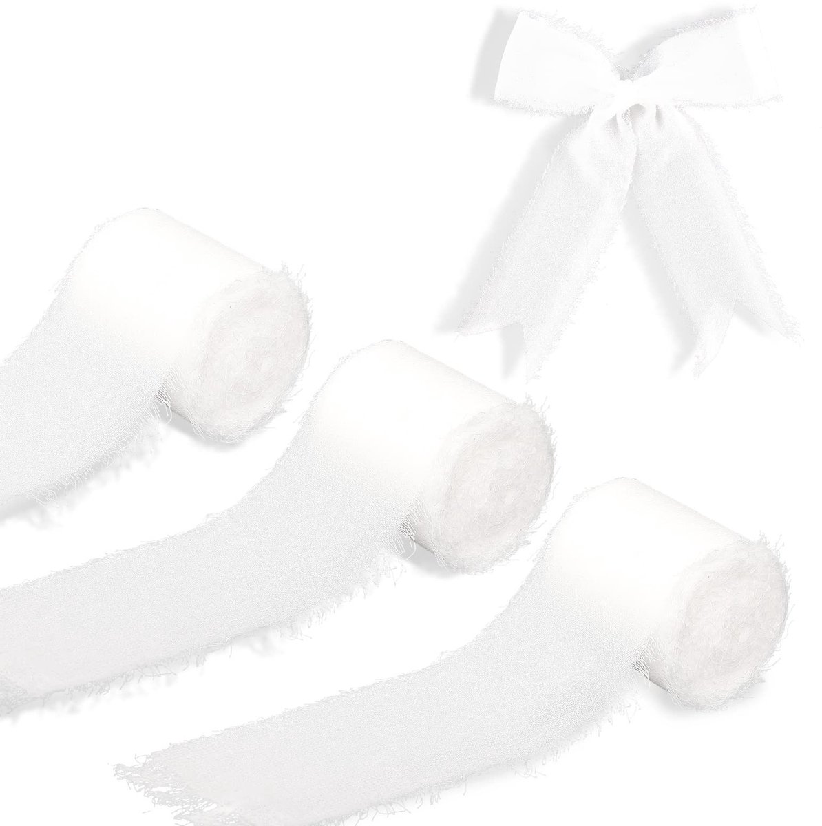 Dailygoods - Set van 3 Chiffon Linten voor Fotografie en Decoratie