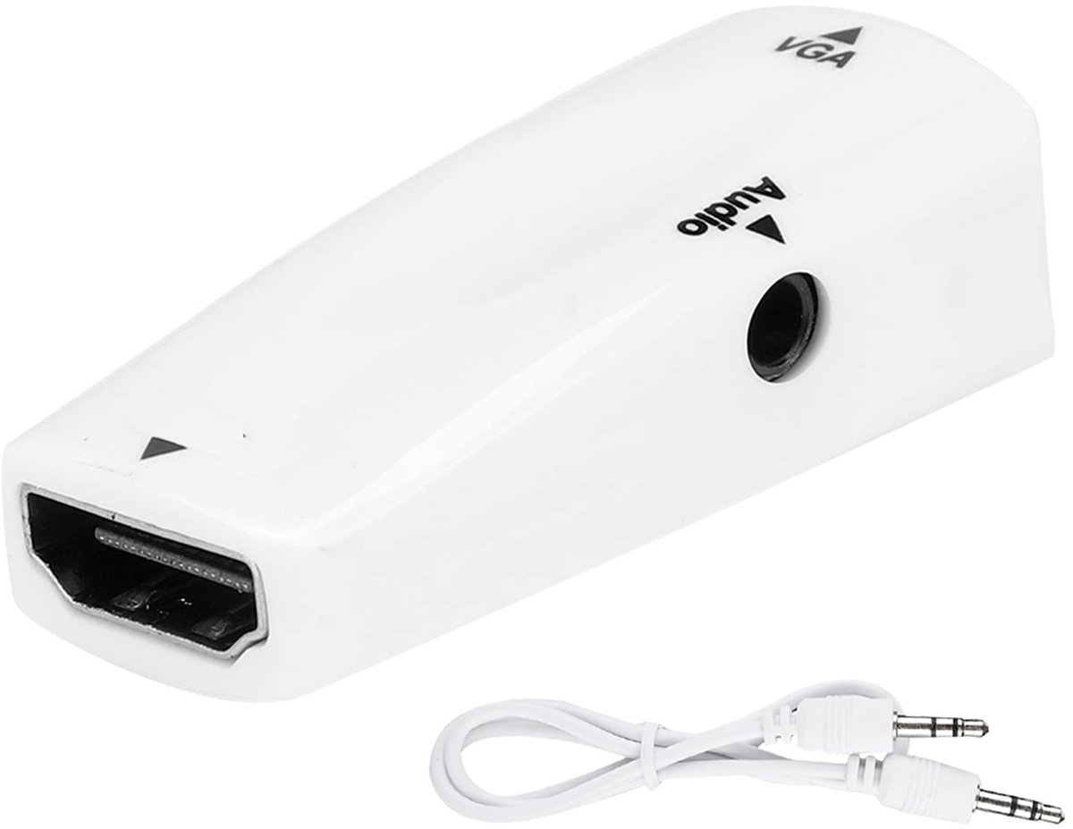 Dailygoods - HDMI naar VGA Adapter met Audiokabel 1080P