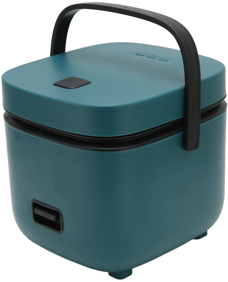 Dailygoods - Mini Rijstkoker met 1,2 Liter Capaciteit en Gehumaniseerd Handvat
