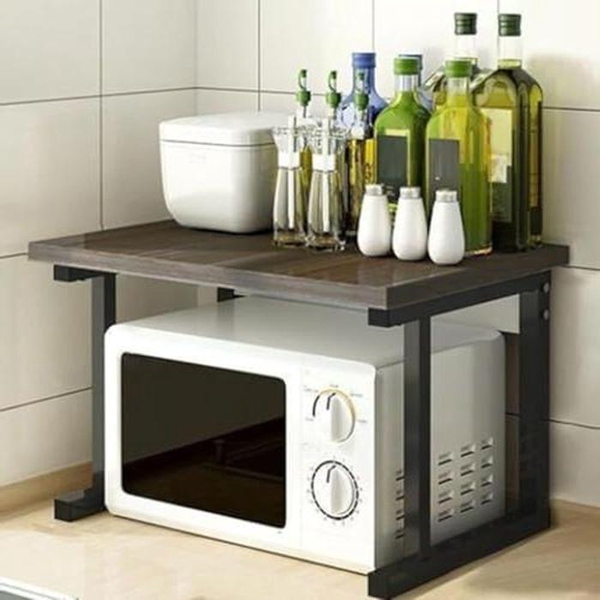 Heteluchtoven - Mini Oven - Snel Koken - Gelijkmatige Warmte - 18 Liter - Groen