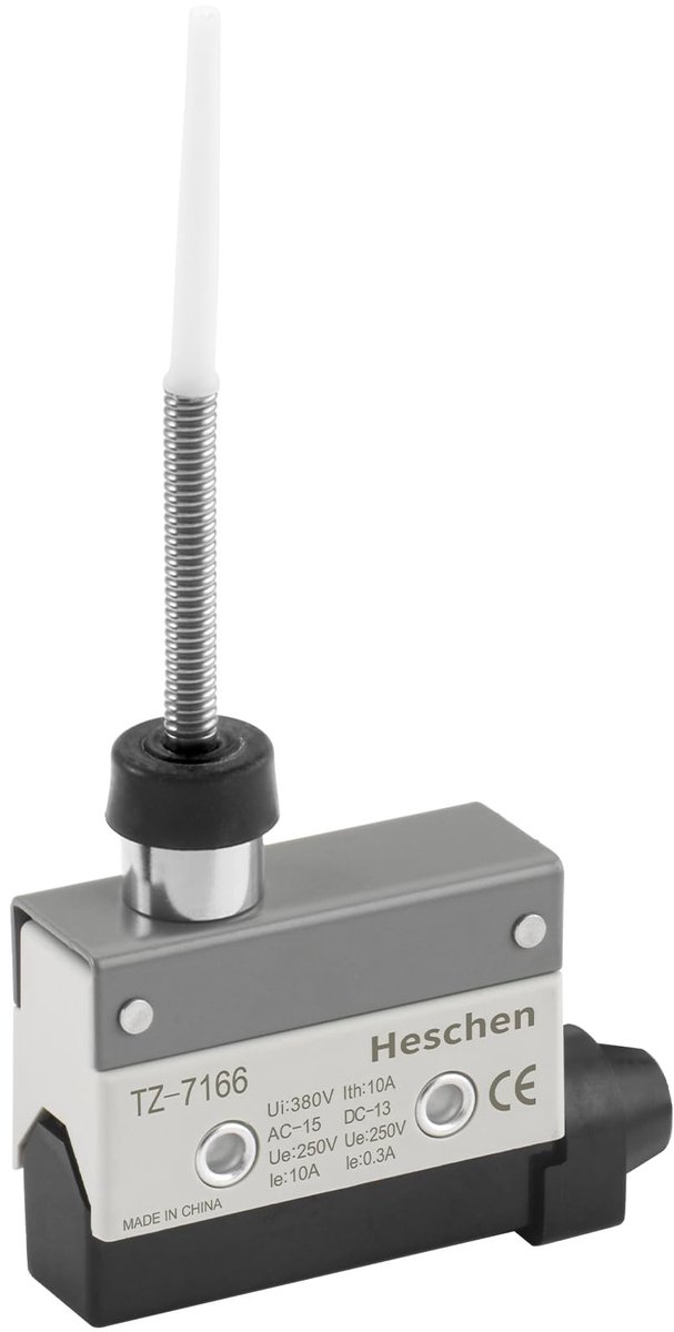 Cosensi - Dailygoods - Dailygoody - Horizontale Grensschakelaar - Momentary Actuator - Betrouwbare Schakeling - 380V AC - Enkele Pool - Ideaal voor Industriële Toepassingen ...