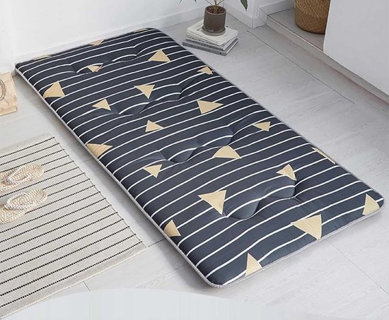 Japanse Tatami Mat - Vloermatras Futon - Comfortabel Slapen - Draagbaar Oprolbaar - 100x200cm - F — afbeelding 3