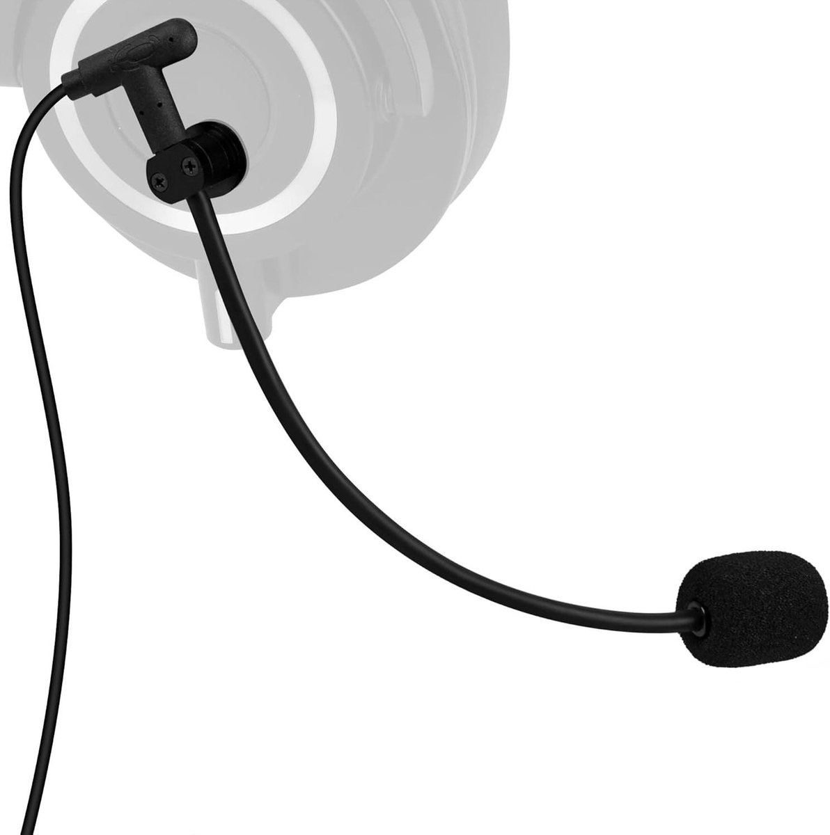 Bevestigbare Microfoon - Koptelefoon Microfoon - Audio Opnemen - Magnetisch Ontwerp - 133 Gram - Zwart
