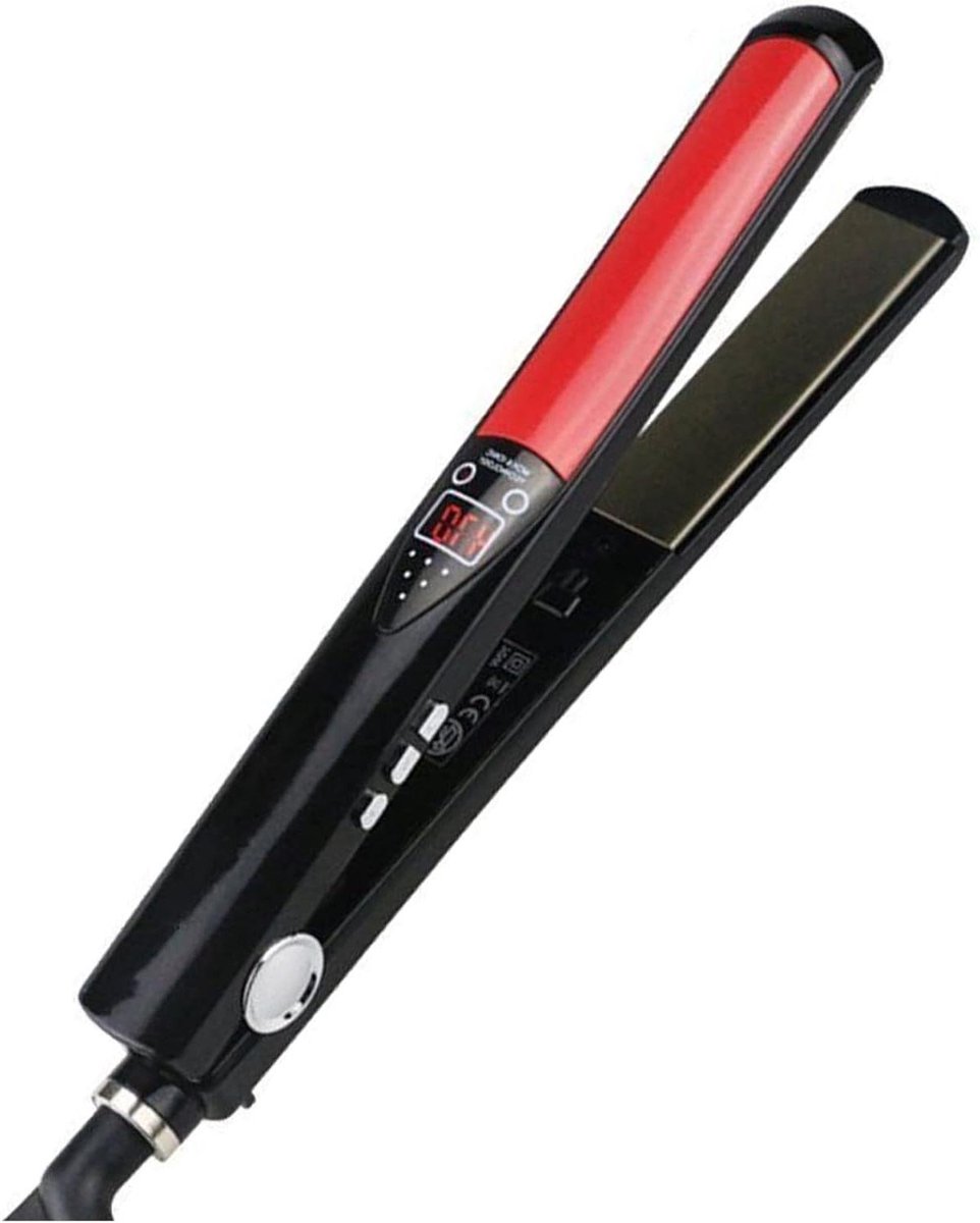 Keramische Stijltang - Haarstyler Krultang - Haar Stylen - Extra Brede Platen - 235°C - Zwart