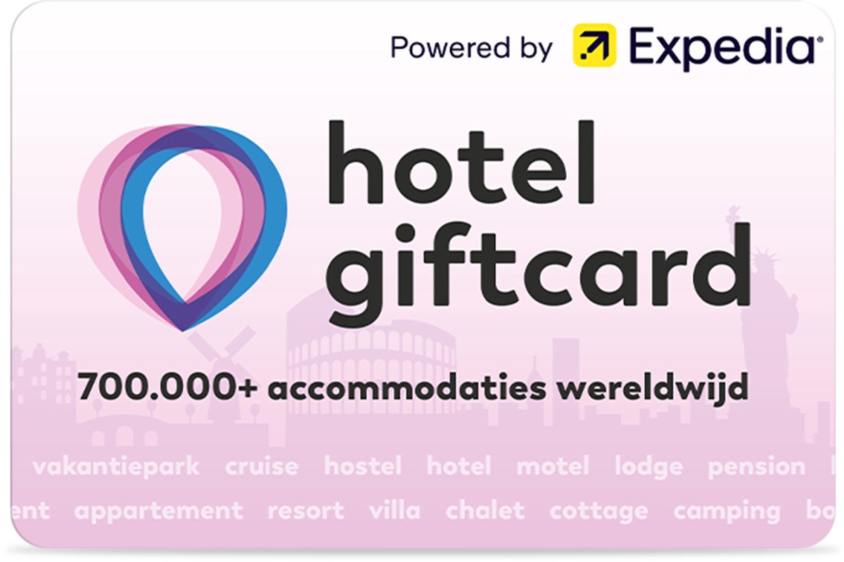 Hotel Giftcard - Cadeaukaart - 30 euro