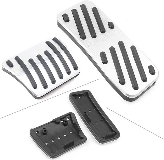 Pedaal Covers - Auto Interieur - Verbeterde Grip - Zonder Boren - Set van 2 - One Color — afbeelding 2