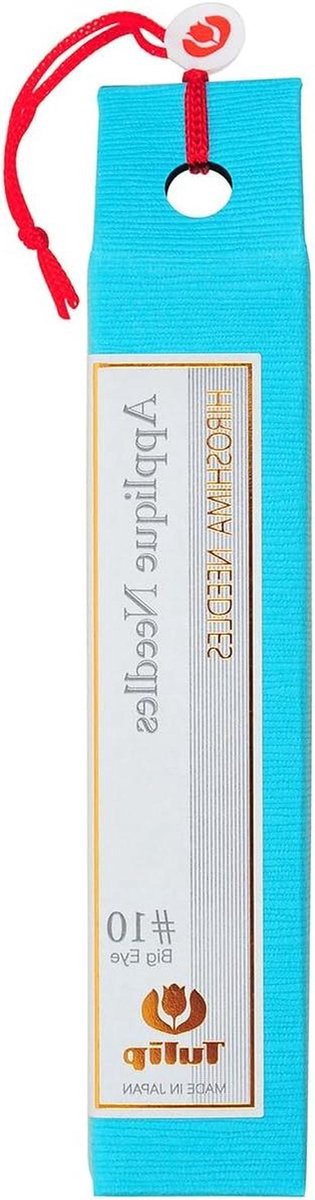 Applique Naalden - Naaigerei Set - Kleding Repareren - Groot Oog - Maat 10 - Metaal