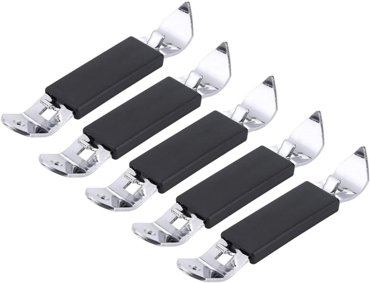Flessenopener Koelkastmagneet - Bieropener Keuken - Drankjes Openen - Magnetisch Ontwerp - 115 cm Lengte - Zwart