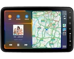 Hoofdsteun Monitor - Autoscherm Tablet - Reizen Vermaak - Draadloze Wifi Functie - 10.1 Inch - Zwart