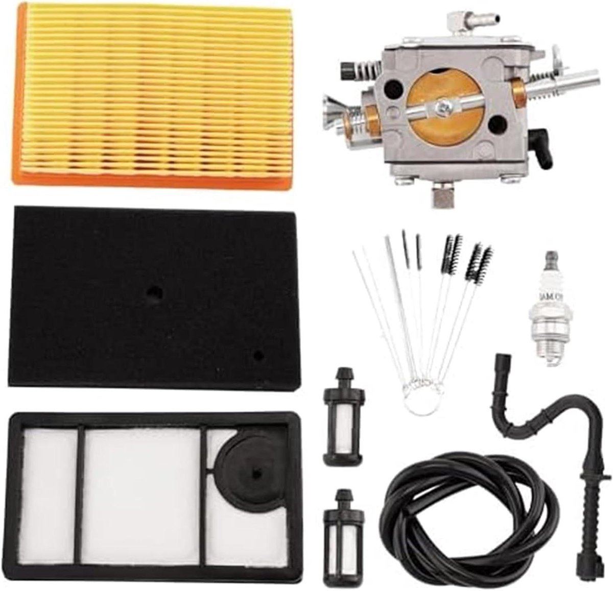 Carburateur Kit - Reserveonderdelen - Betonzaag Onderhoud - Compleet Set - 10 Stuks - Niet Van Toepassing