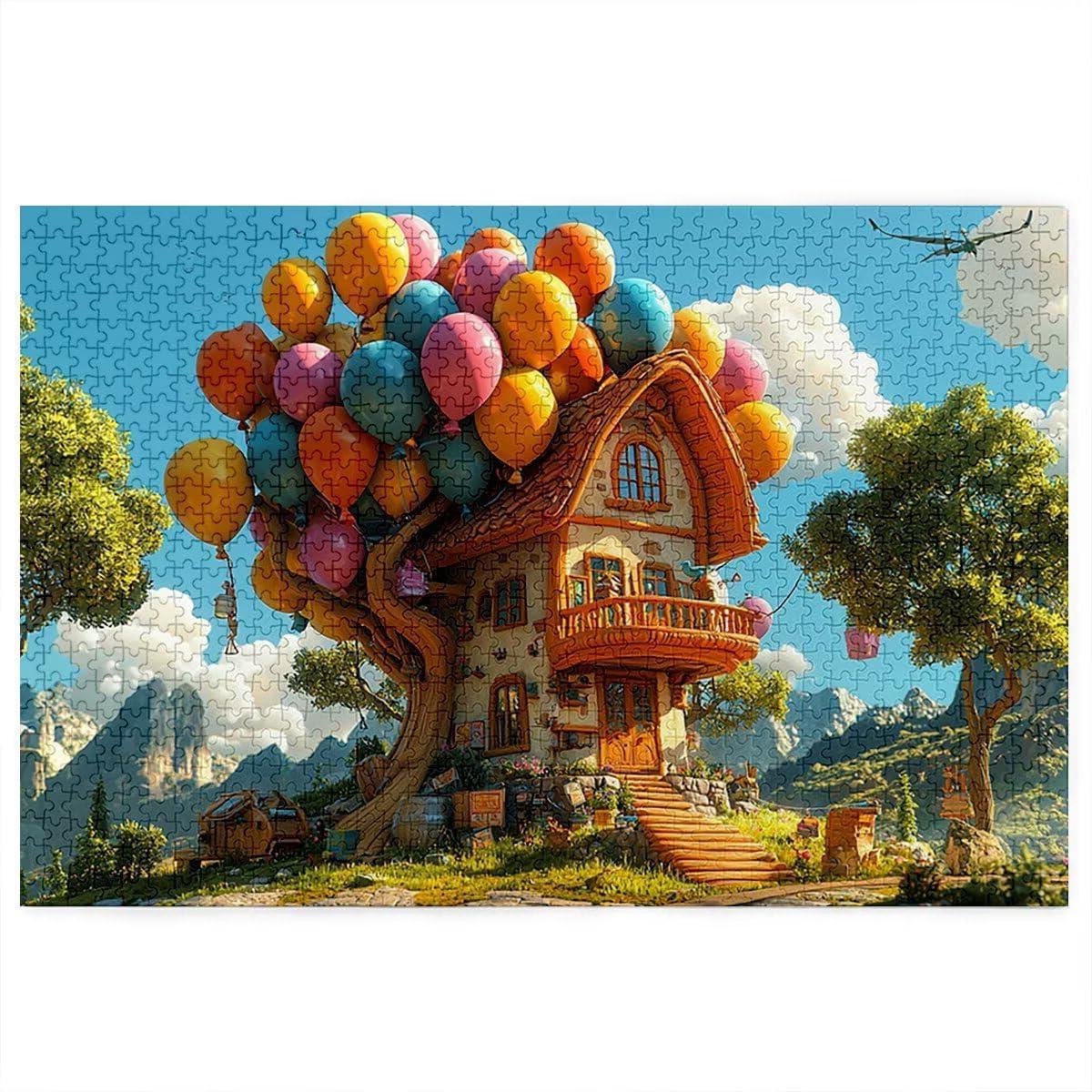 Houten Puzzel - Legpuzzel Volwassenen - Ontspanning Thuis - 4000 Stukjes - 142x88 cm - Meerkleurig