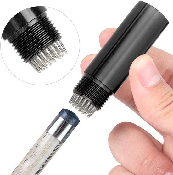Snooker Pool Tip Prikpen Slijpende Reparatie Tool Biljart Accessoires — afbeelding 3
