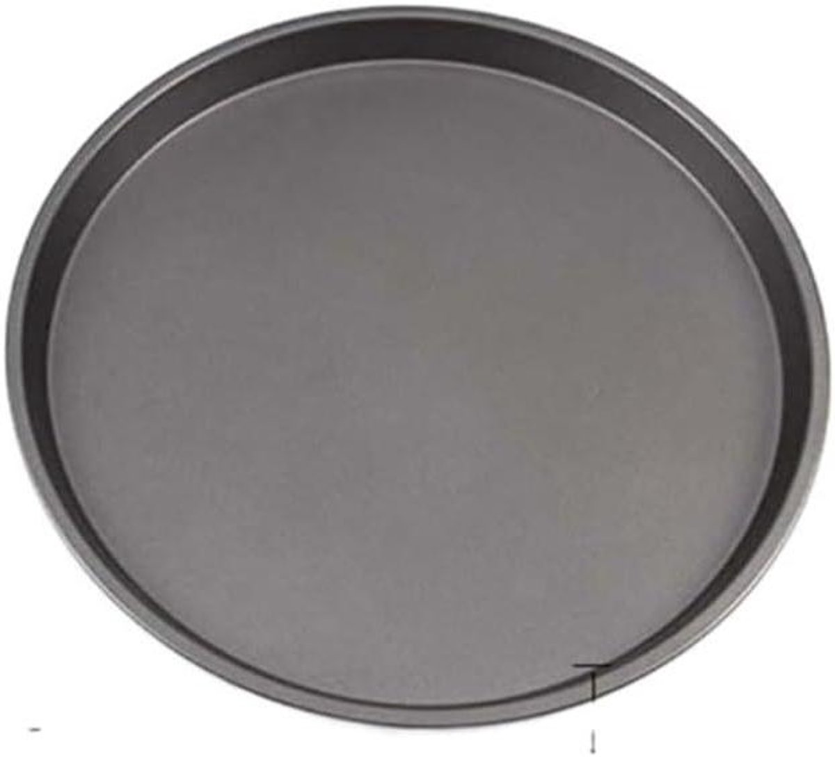 Pizzaplaat - Bakvorm - Pizza Bakken - Antiaanbaklaag - 23-30 cm - Zwart