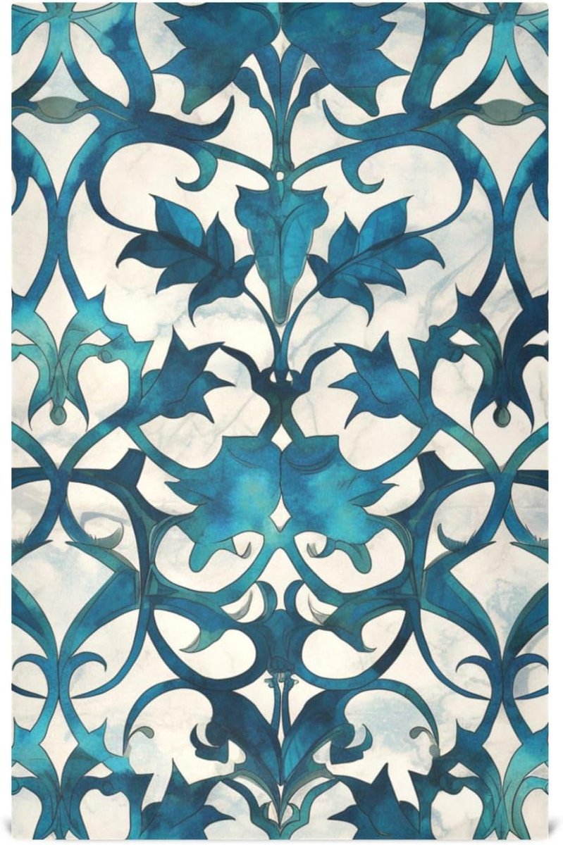 Theedoek Set - Keukenhanddoeken - Keukenwerk - Zachte vezels - Set van 4 - Teal