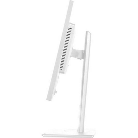Zijaanzicht van de witte iiyama ProLite XB2797HSU monitor met strakke, slanke standaard.