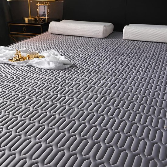 Japanse Matras - Tatami Vloerbedekking - Comfortabel Slapen - Opvouwbaar Ontwerp - 100x200 cm - Veelkleurig — afbeelding 3