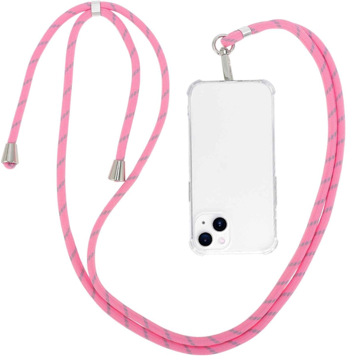 Dailygoods - Telefoonkoord met Verstelbare Sluiting voor Smartphones
