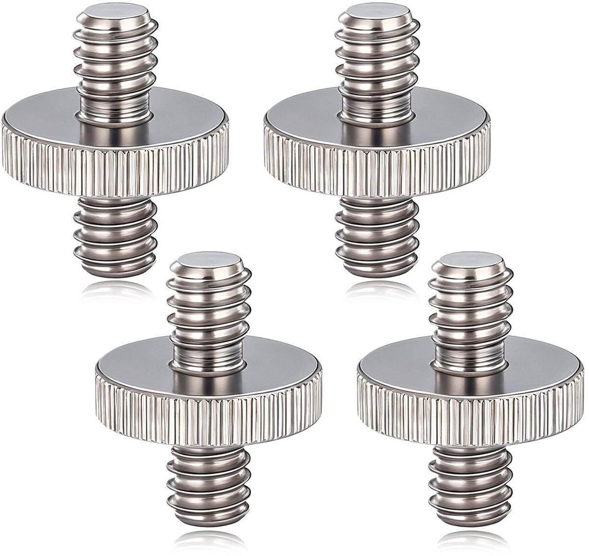 Dailygoods - 2 Stuks Camera-Schroefdraadadapter voor Statief
